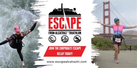 The 2024 Escape from Alcatraz Triathlon .